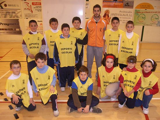Baloncesto Benjamín Deporte Escolar (4 FEBRERO 2010) - 1