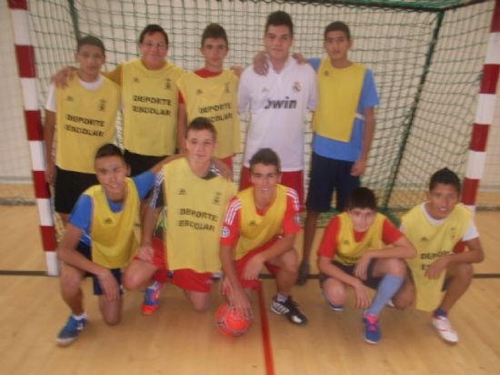 Fase Interna Fútbol Sala Infantil, Cadete y Juvenil Deporte Escolar 2012-2013 - 1