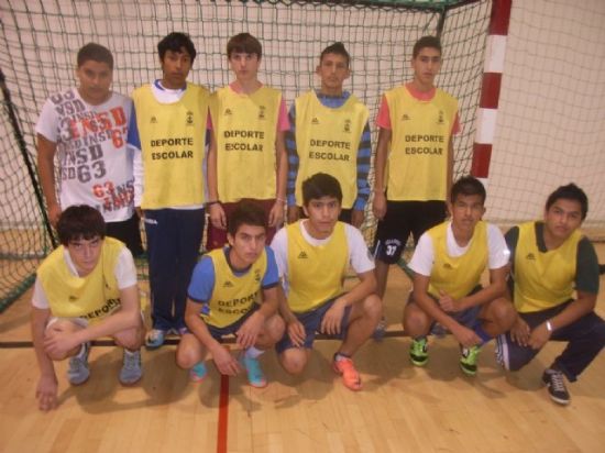 Fase Interna Fútbol Sala Infantil, Cadete y Juvenil Deporte Escolar 2012-2013 - 3