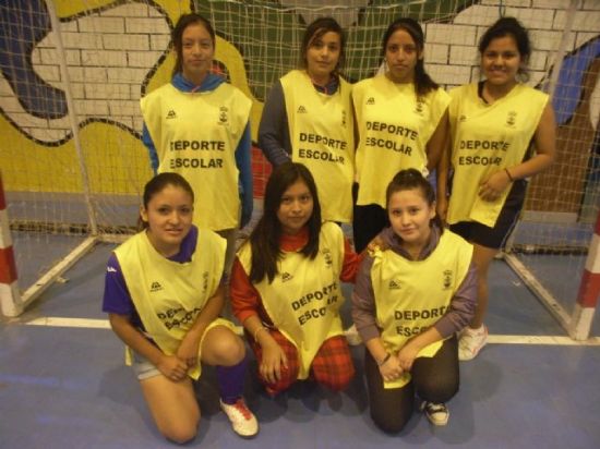 Fase Local Deportes de Equipo - Fútbol Sala Cadete y Juvenil Femenino - 2014 - 2015  - 1